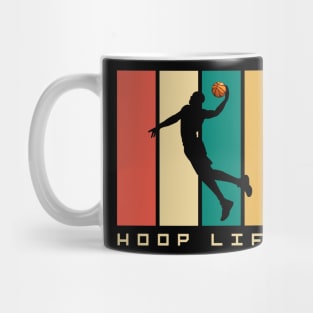 Vintage Retro Basketball, Basketball Mug